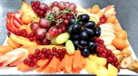 Kohvipaus värskete puuviljadega Ristna sadamas Ristna sadam kohvipaus puuviljad catering üritusel